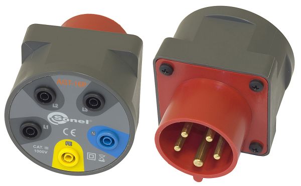 Sonel AGT-P Dreiphasen-Steckdosenadapter