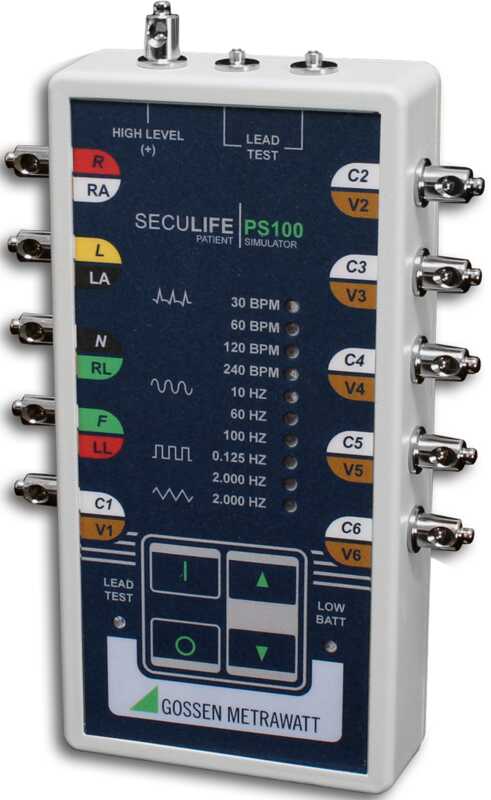 Gossen Metrawatt Seculife PS100 Patienten-Simulator für EKG