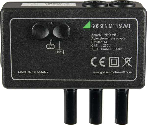 Gossen Metrawatt Ableitstrom-Messadapter Profitest PRO-AB