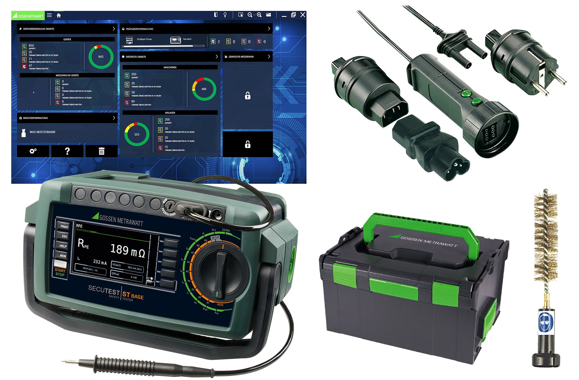 Gossen Metrawatt Starterpaket Secutest ST Base