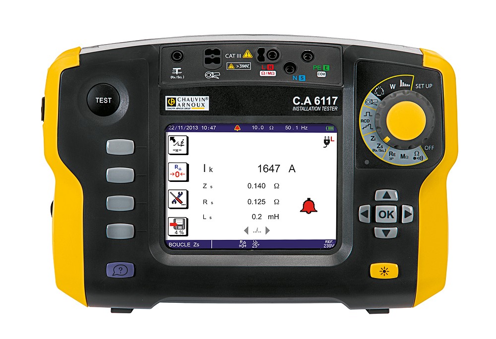 C.A 6117 Installationstester inkl. Software DataView