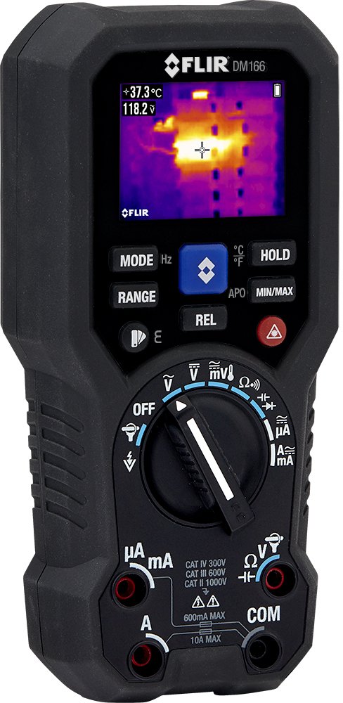 FLIR DM166 TRMS-Multimeter mit Wärmebildkamera