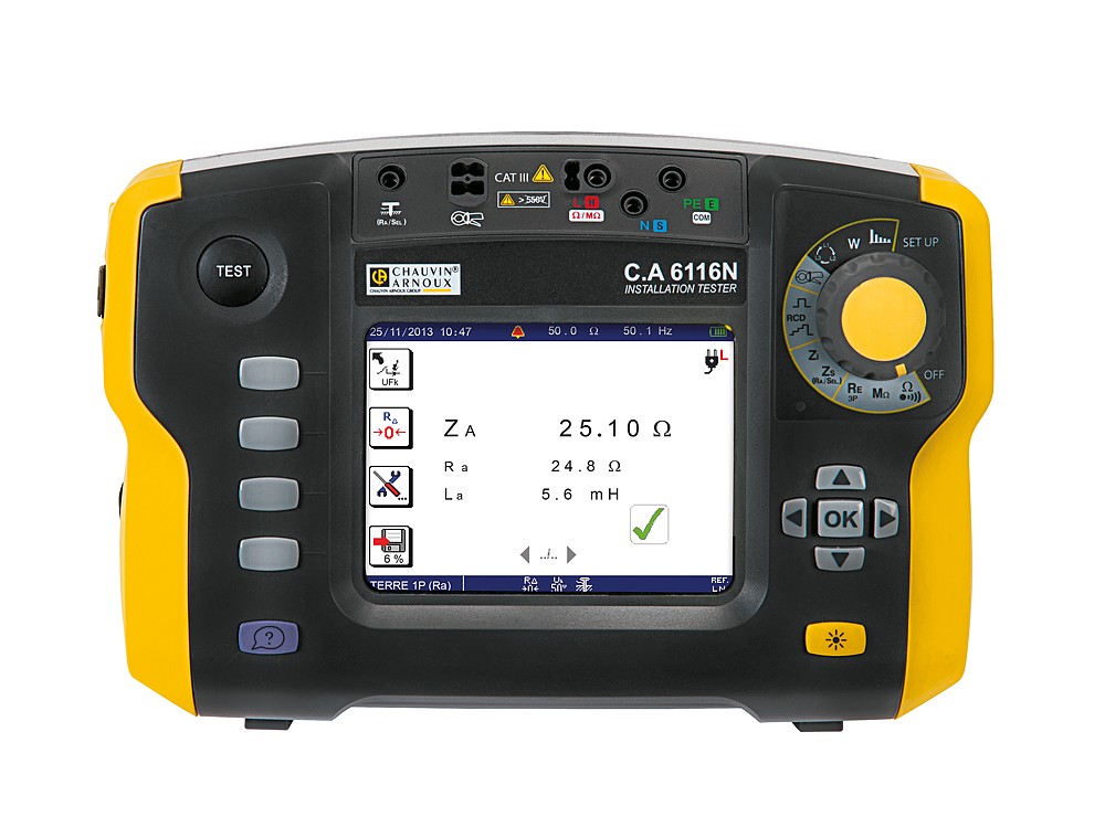 C.A 6116N Installationstester inkl. Software DataView