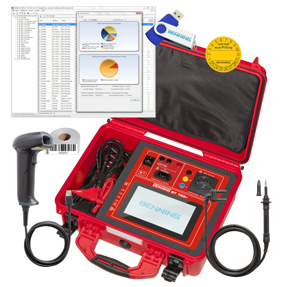 Benning ST 755+ SET Gerätetester