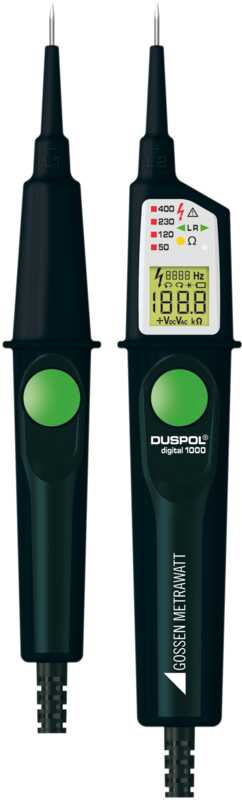 Gossen Metrawatt Duspol digital 1000 Spannungsprüfer