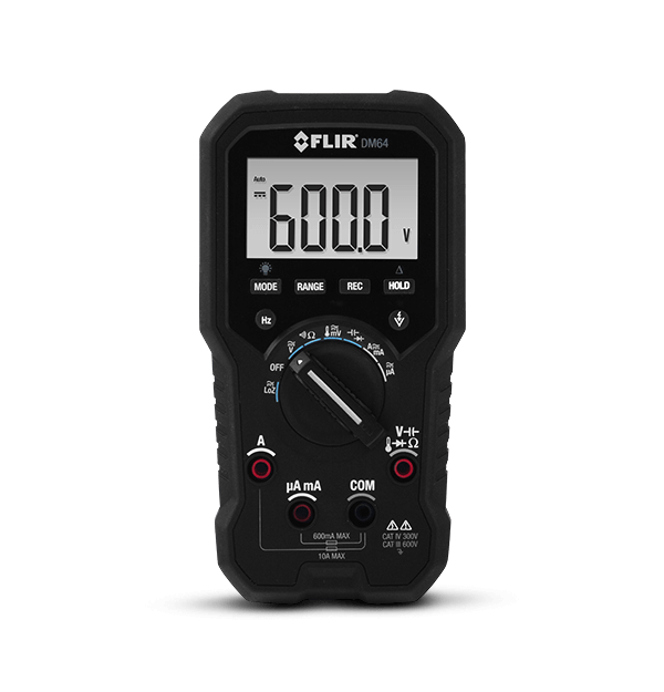 FLIR DM64 TRMS-Digital-Multimeter für HLK-Anwendungen