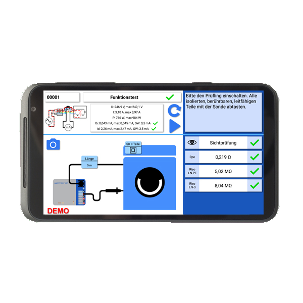 Safetytest Test-Master App EuP