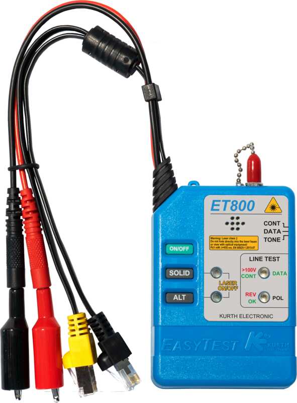 Kurth Electronic Easytest 800 LWL Suchsignalgenerator