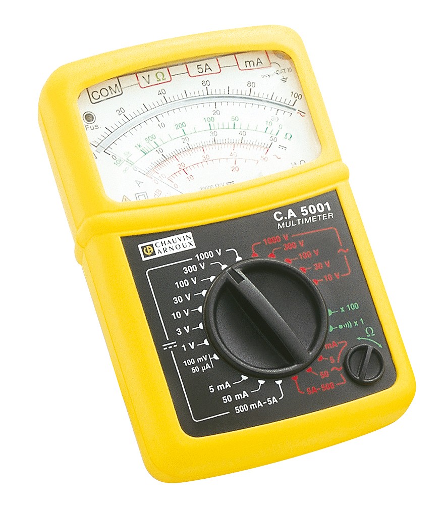 C.A 5001 Analog-Multimeter mit Transportkoffer