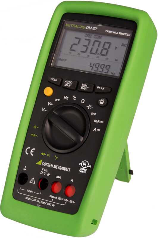 Gossen Metrawatt Metraline DM62 Digitales Multimeter