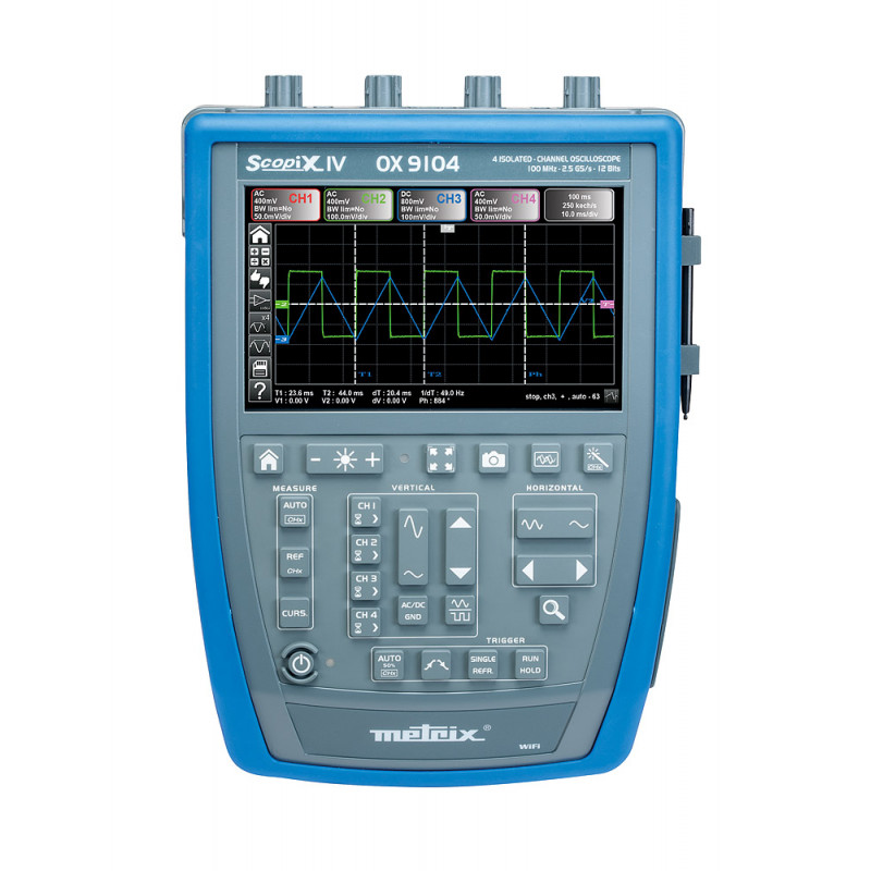 C.A OX 9104 Tragbares Oszilloskop 4 x 100 MHz