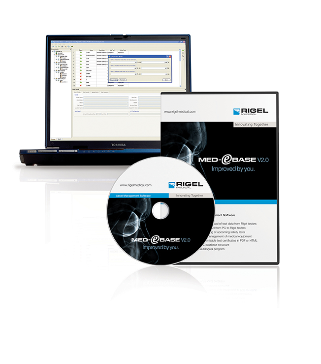 Rigel Med-eBase V2 Asset management software